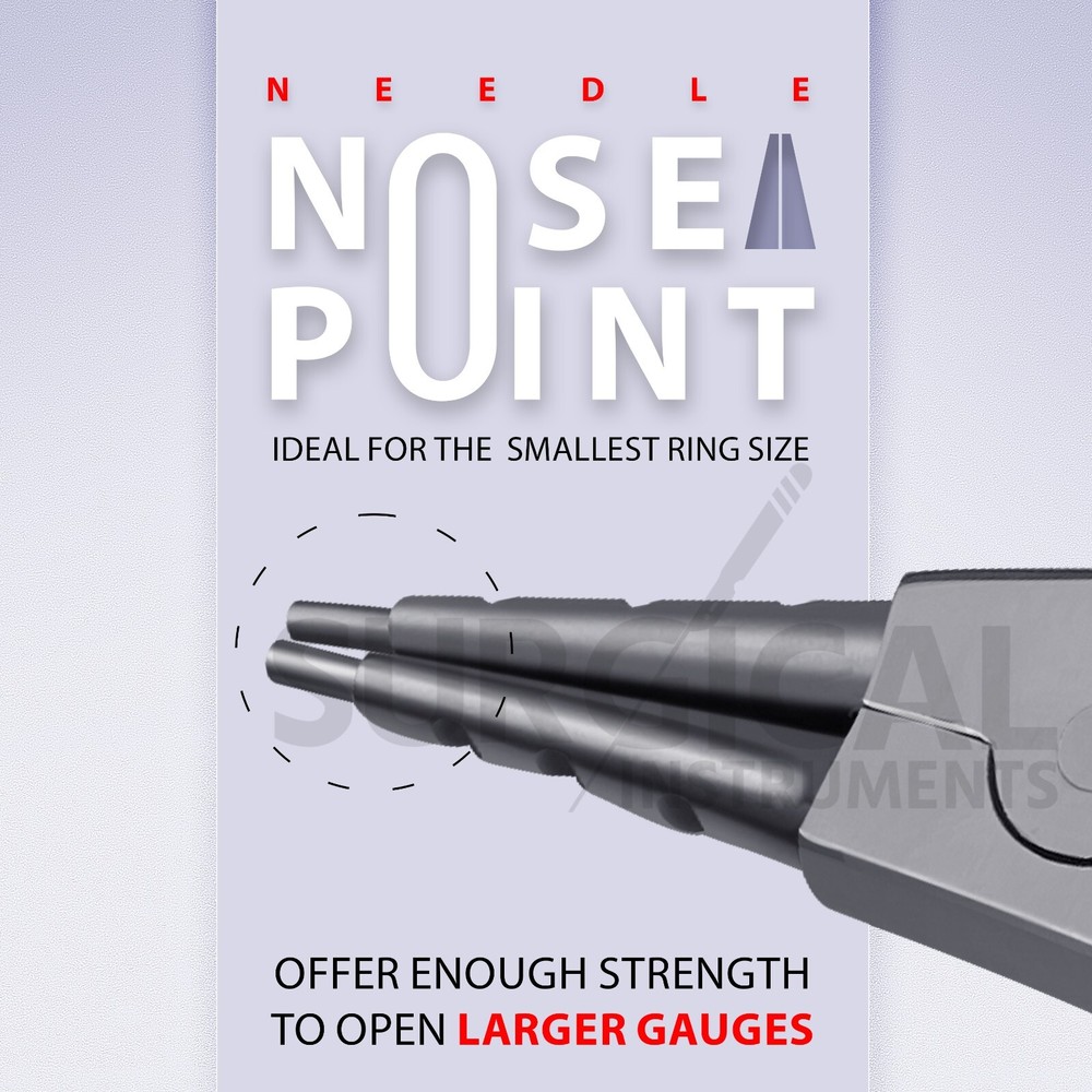 RING OPENING & CLOSING PLIERS - BODY PIERCING TOOLS