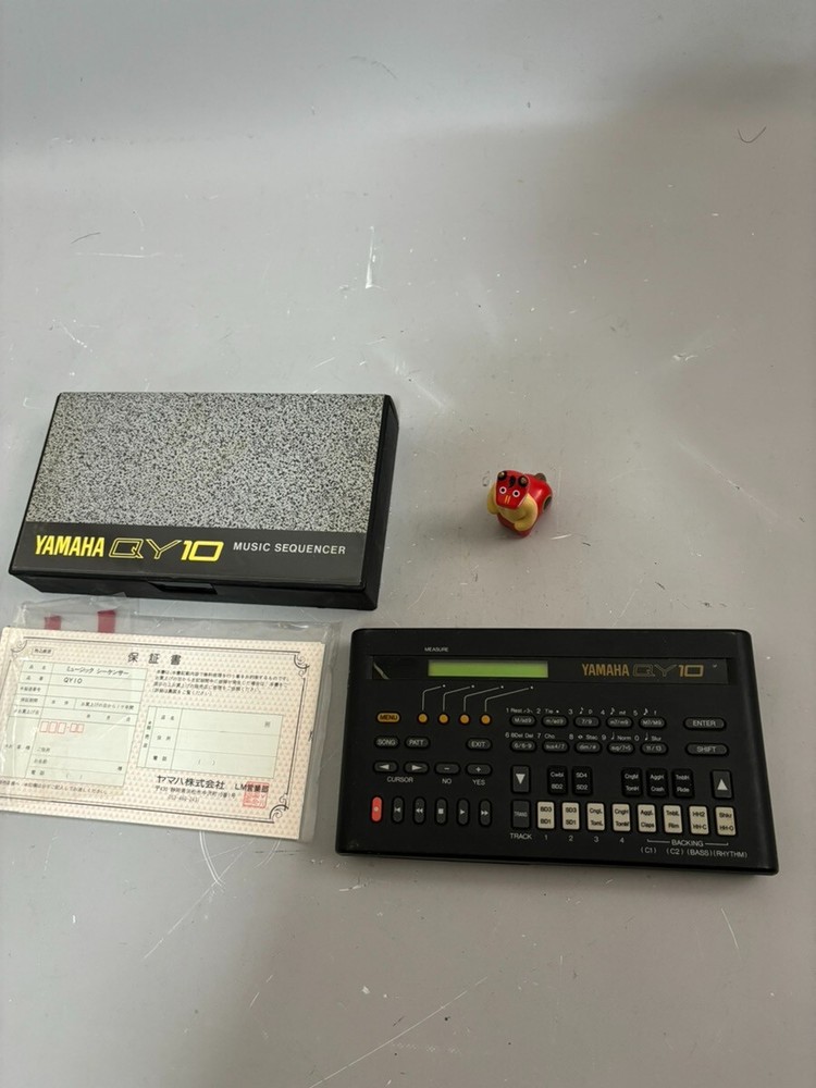 YAMAHA QY10 Mobile Sequencer Rhythm Machine Sampler not work