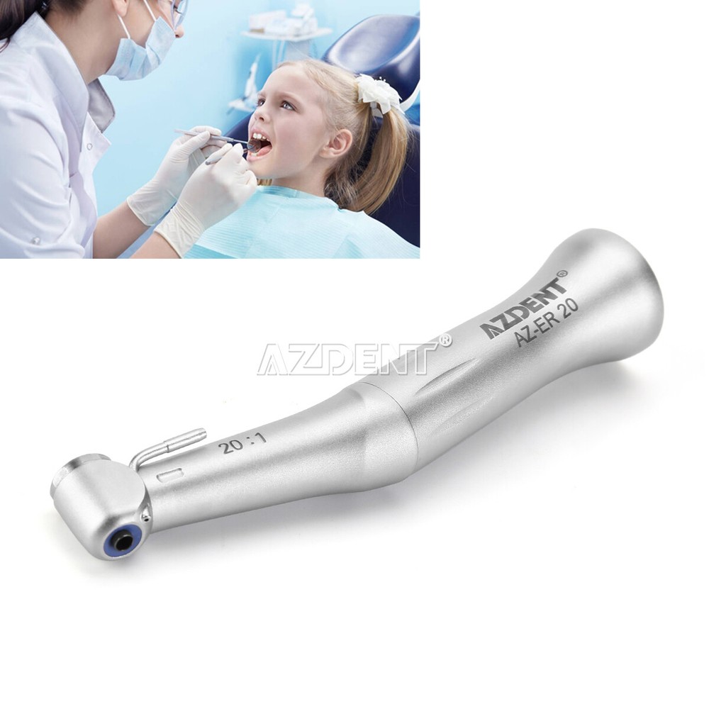 Dental 20:1 Reduction Implant Contra Angle Handpiece E-type Push Button