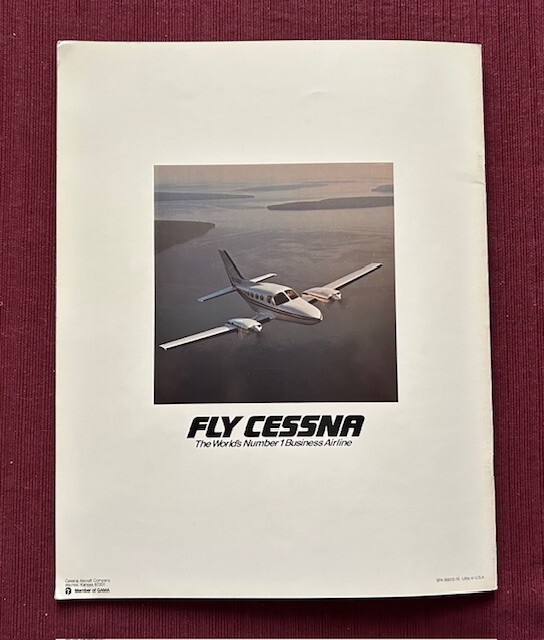 Cessna Chancellor 1980 Brochure