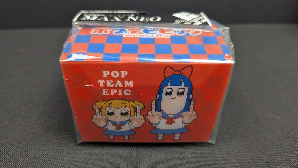 Character Deck Case MAX NEO Pop Team Epic Revival Deck Box TCG