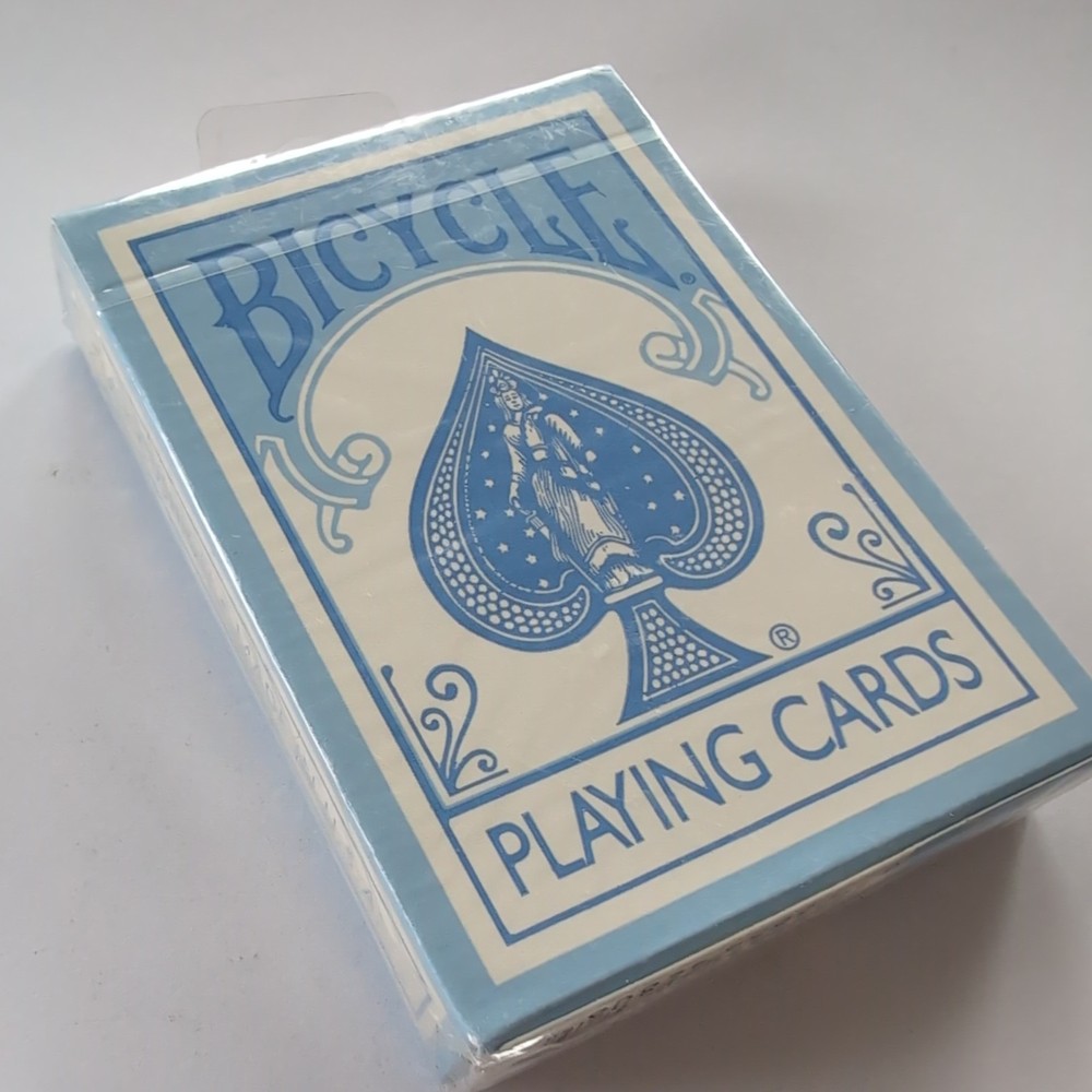Bicycle Powder Blue Reverse Face Playing Cards NEW