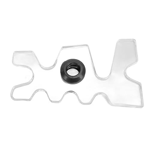 Clear Billiard Bridge Head, Acrylic Practical Pool Bridge Pole Shape Easy to