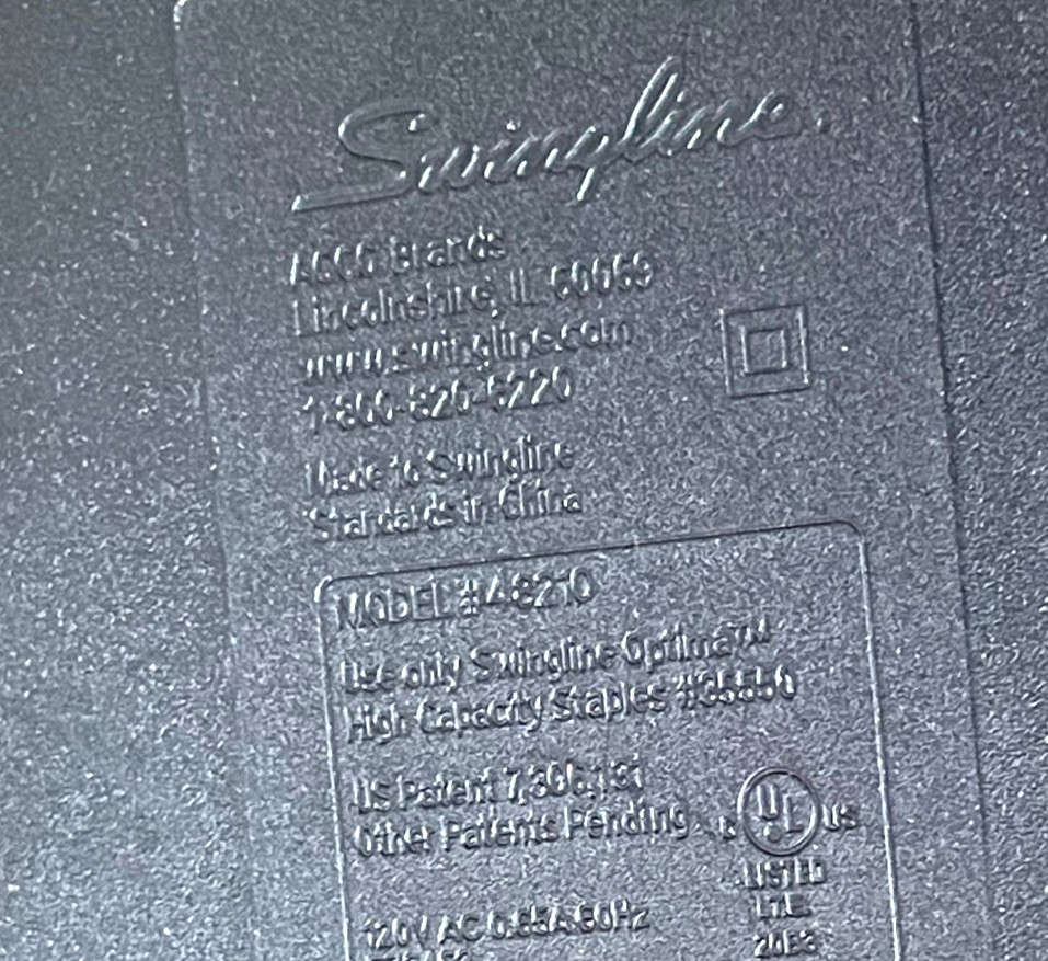 Swingline Stapler 48210 Electric Stapler