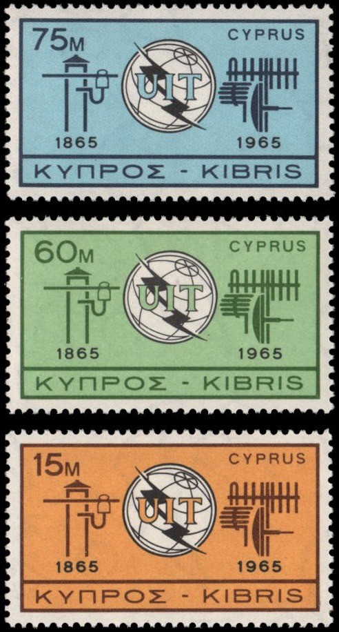Cyprus #257-259 set MLH VF