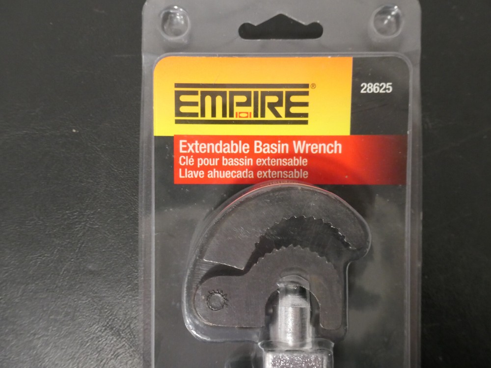 Empire 28625 Extendable Basin Sink Wrench
