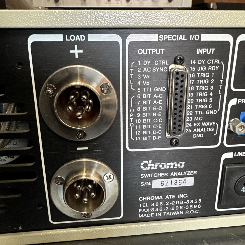 Chroma 620 Switcher Analyzer 20A/100V/200W