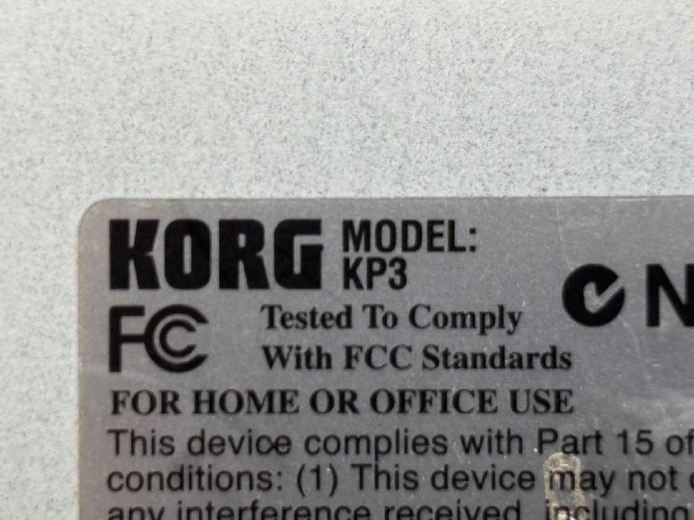 Junk KORG KP3 KP-3 Kaoss Pad Dynamic Effect Sampler Sequencer DJ Effecter