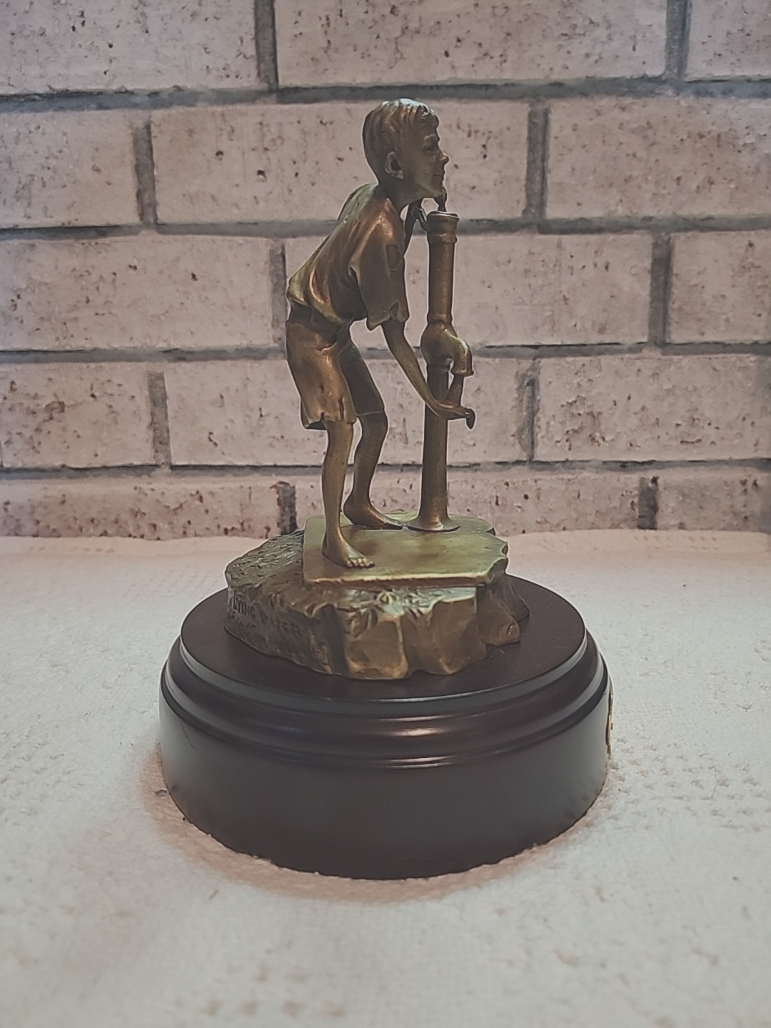Living Water Bronze Statue Limited Edition 50 Years Life Outreach International