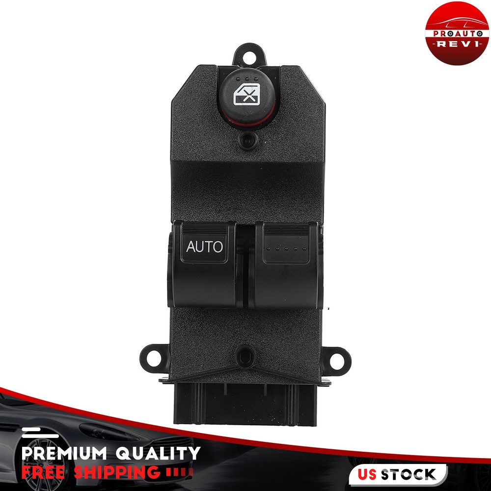 Power Window Switch For Honda Element 2003-2011 L4 2.4L Front Left Driver Side