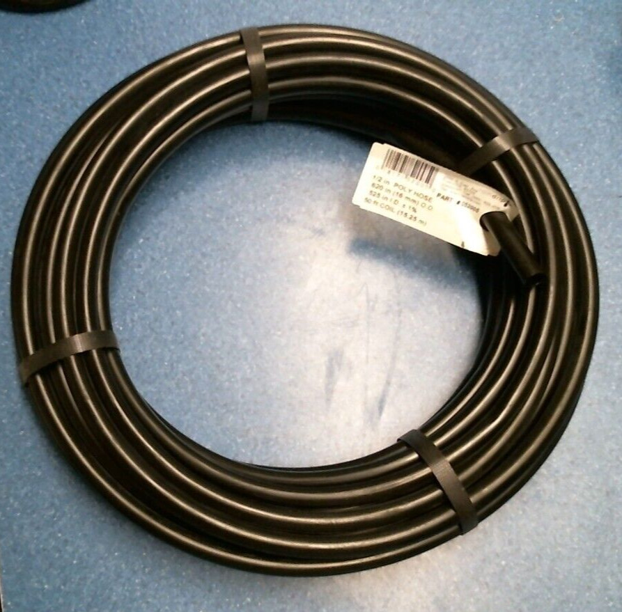 RainDrip 1/2" Poly Hose 50 ft. Coil   (052005)  FS