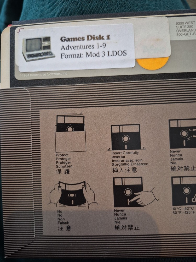 7 Disk Lot For TRS-80 Model 3