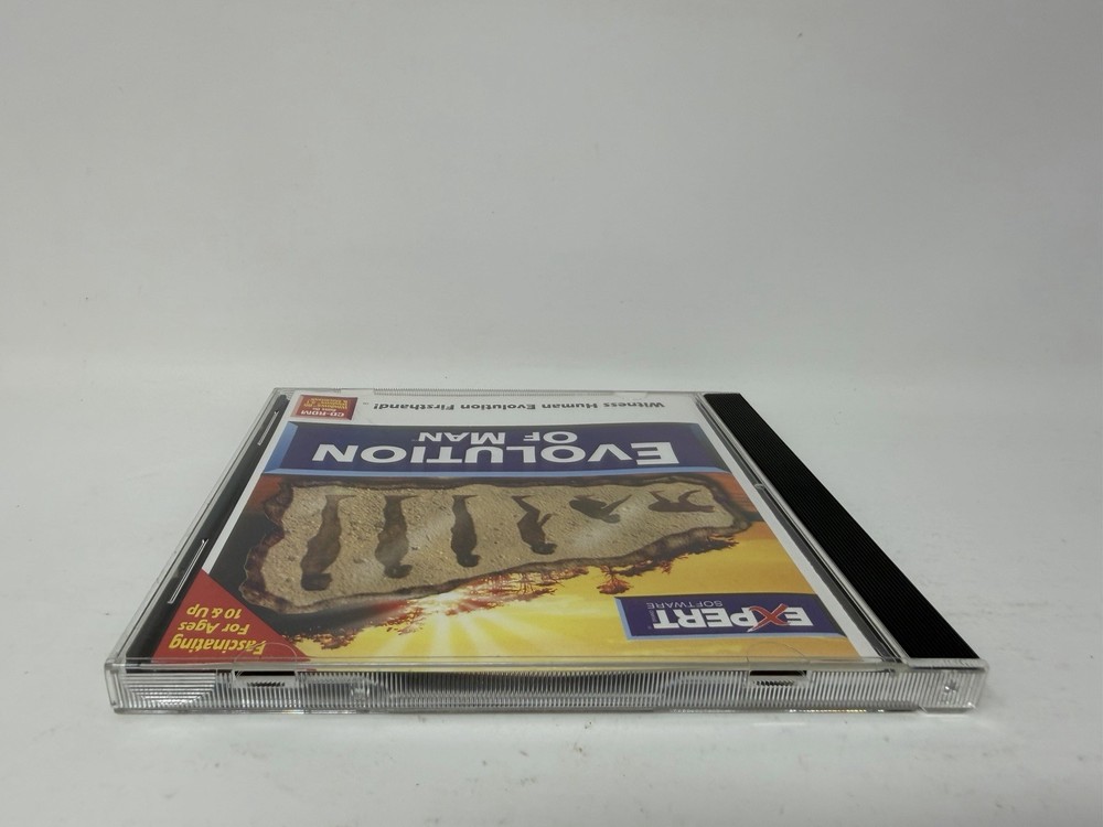 Evolution Of Man Expert Software CD-ROM Windows 95 - MINT Disc!