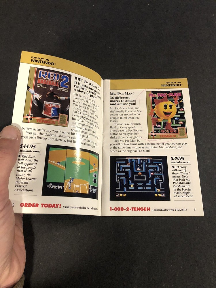 Tengen mailer Insert Catalog