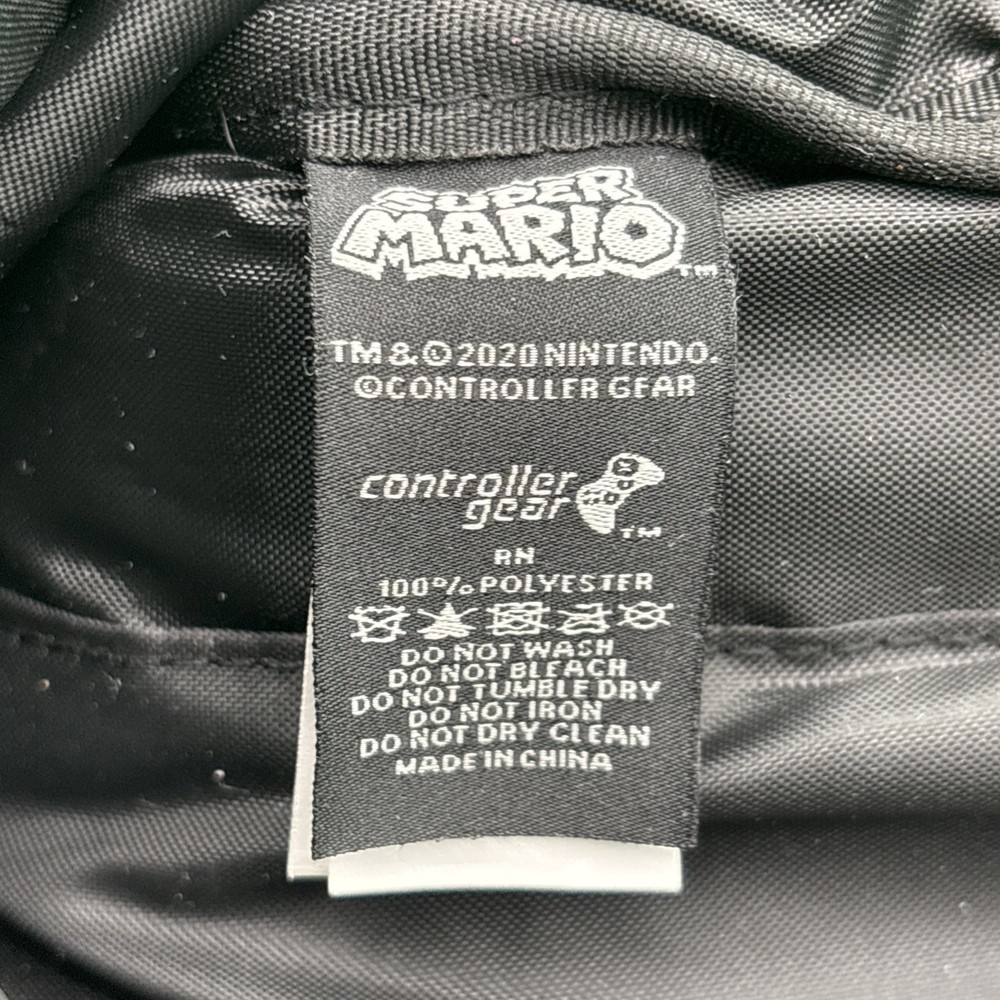 Mario Bros Controller Gear Super Plaid Mini Backpack Nintendo Switch Compatible