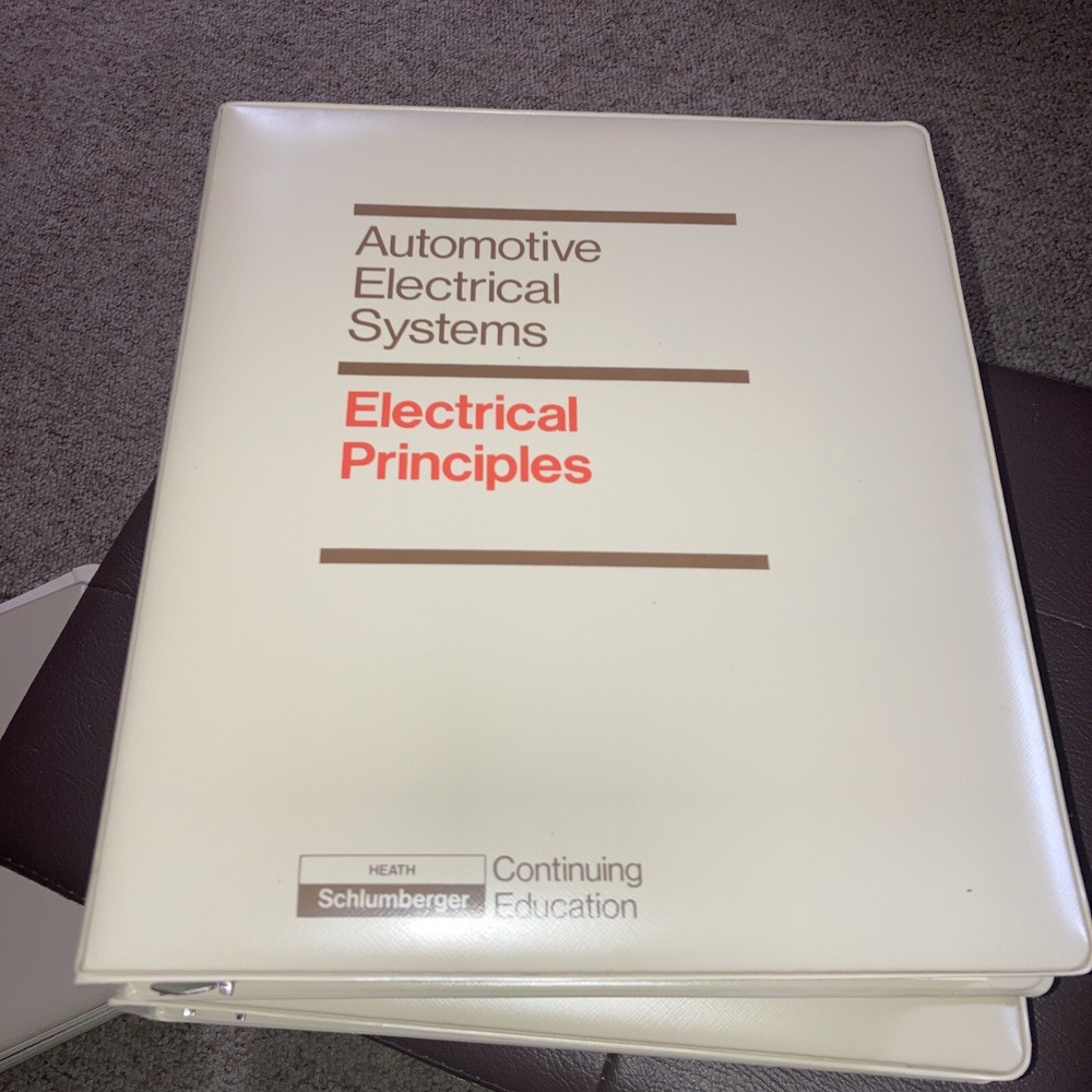 1978 Comlete Set Heath Schlumberger Automotive Electrical Systems