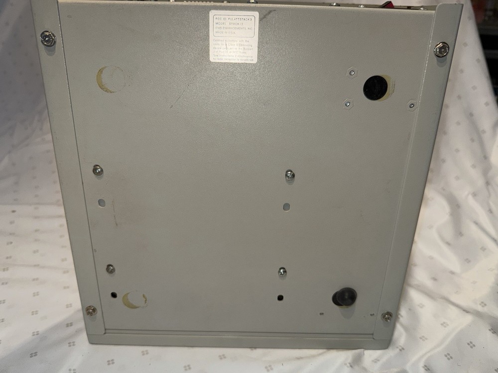 CMS STACK/3 External SCSI Hard Drive ST-138N for Apple Macintosh with SCSI cable