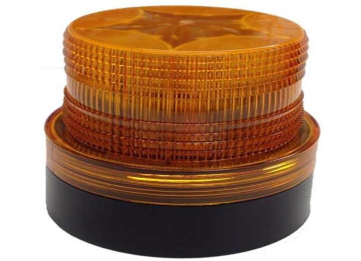 Uni-Bond Lighting E-438AM 4" LED Amber Warning Light 15-Diode