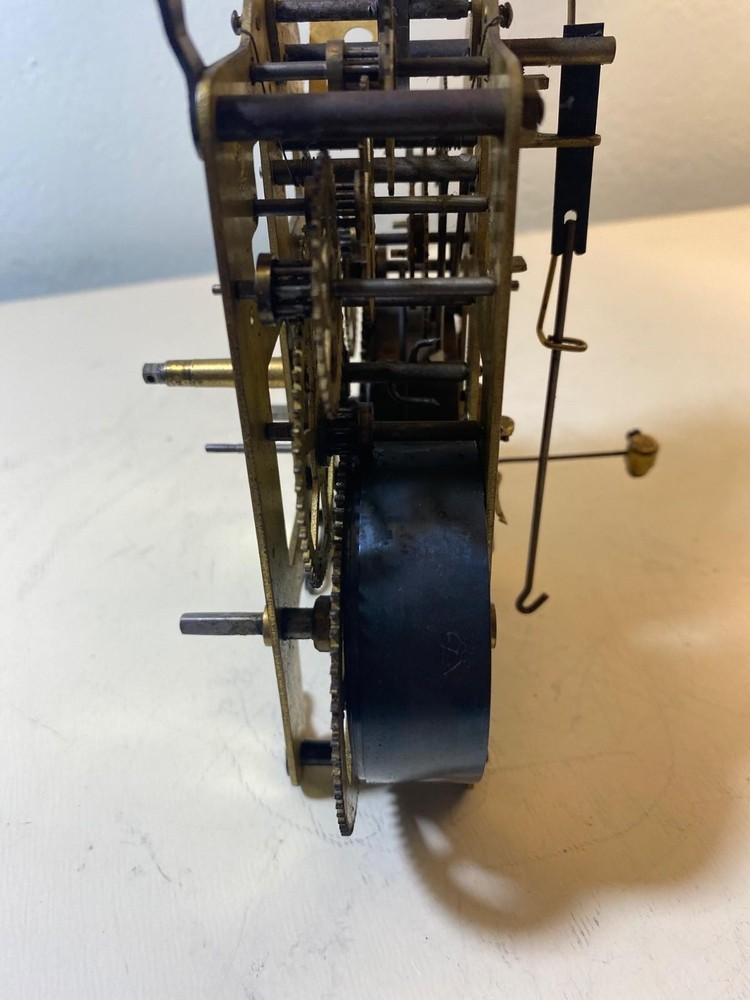 Working Antique Seth Thomas 89AL 8 Day Time & Strike Clock Movement