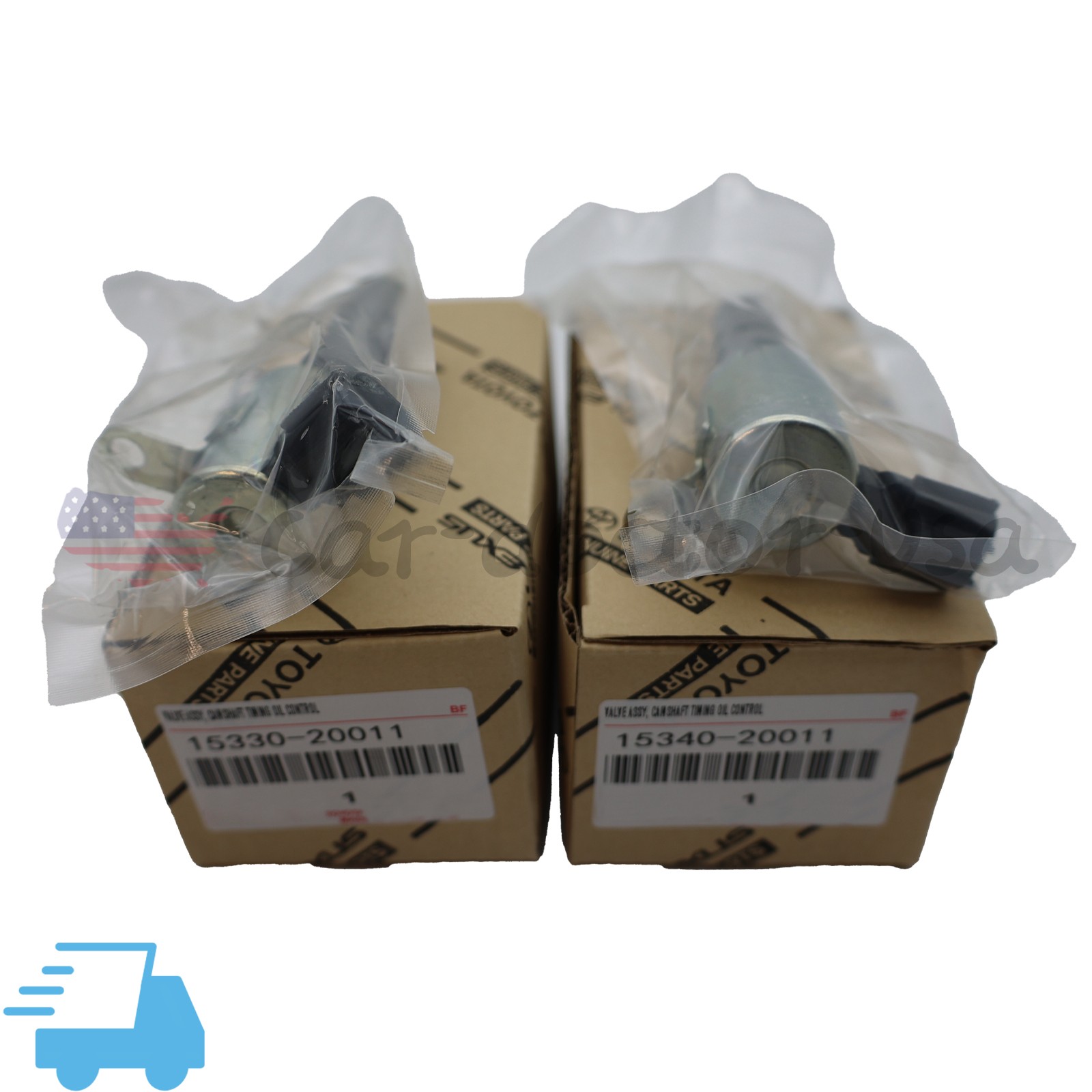 2x OEM VVT Valve Variable Timing Solenoid Left Right for Lexus Toyota V6 3.0 3.3