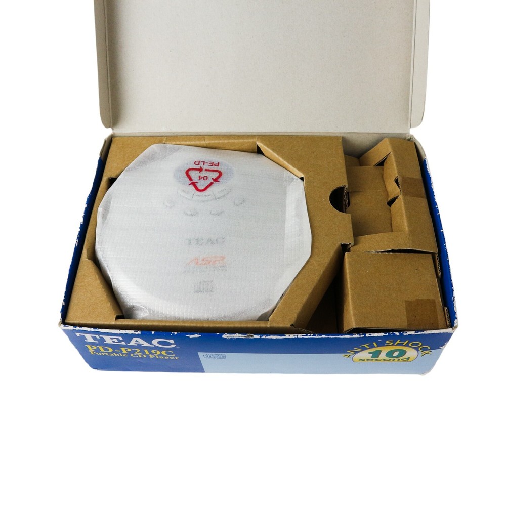 Teac PD-P219C Portable Cd Player with Box - Never used
