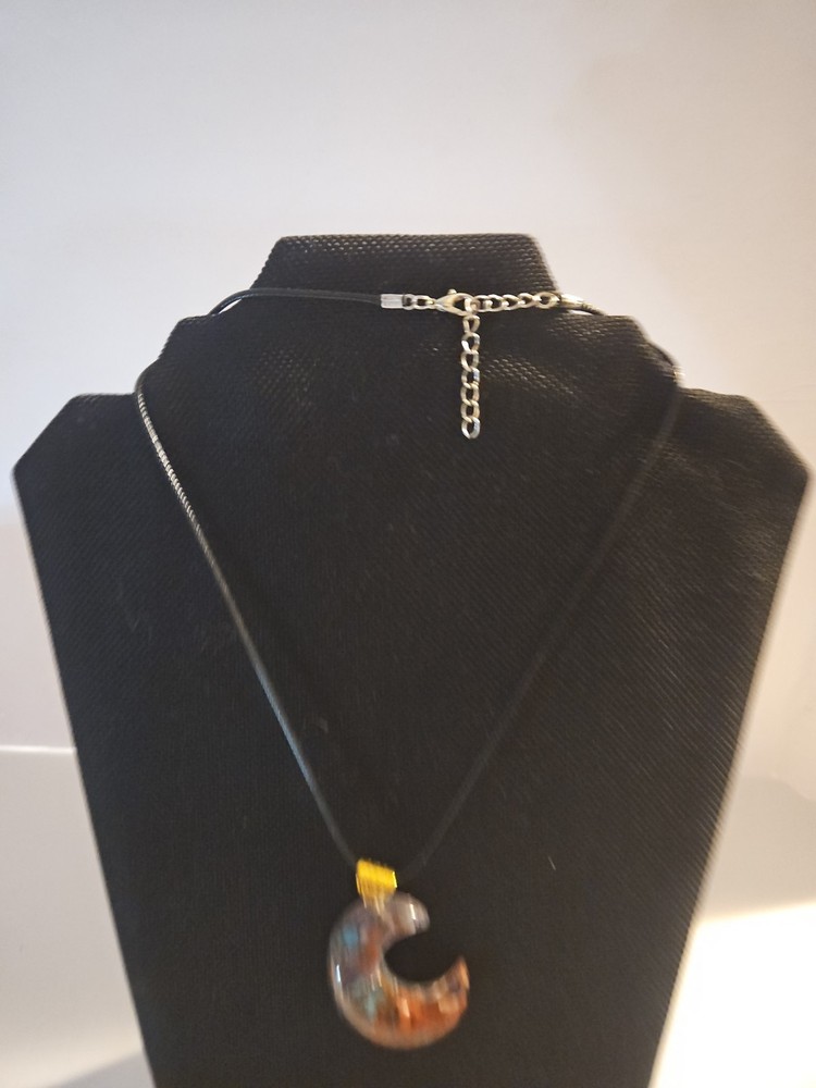 7 Orgonite Pendulum Necklace Healing Crystal