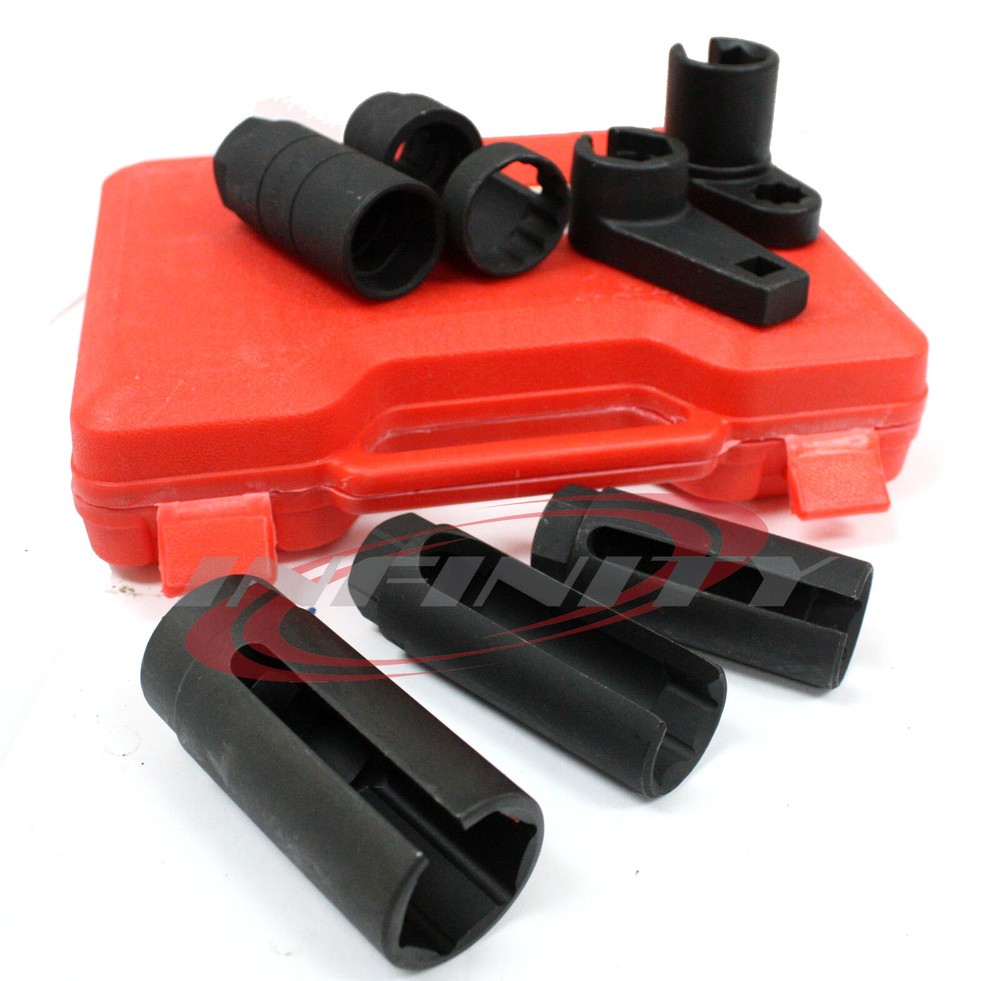 7pcs O2 Oxygen Sensor & Oil Pressure Sending Unit Removal Wrench Socket Set GM