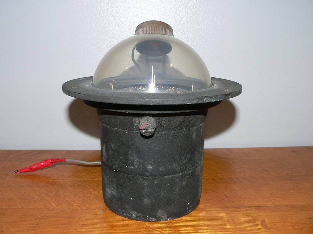 Danforth Constellation Nautical Compass for Parts or Repair