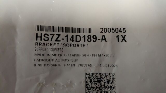 Genuine Ford Blind Spot Detection System Warning Sensor Bracket HS7Z-14D189-A