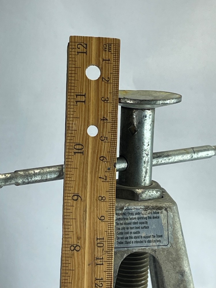 Pair Aluminum RV Stabilizer Stack Jacks | Adjustable 11"–17" | 6000 lb Capacity