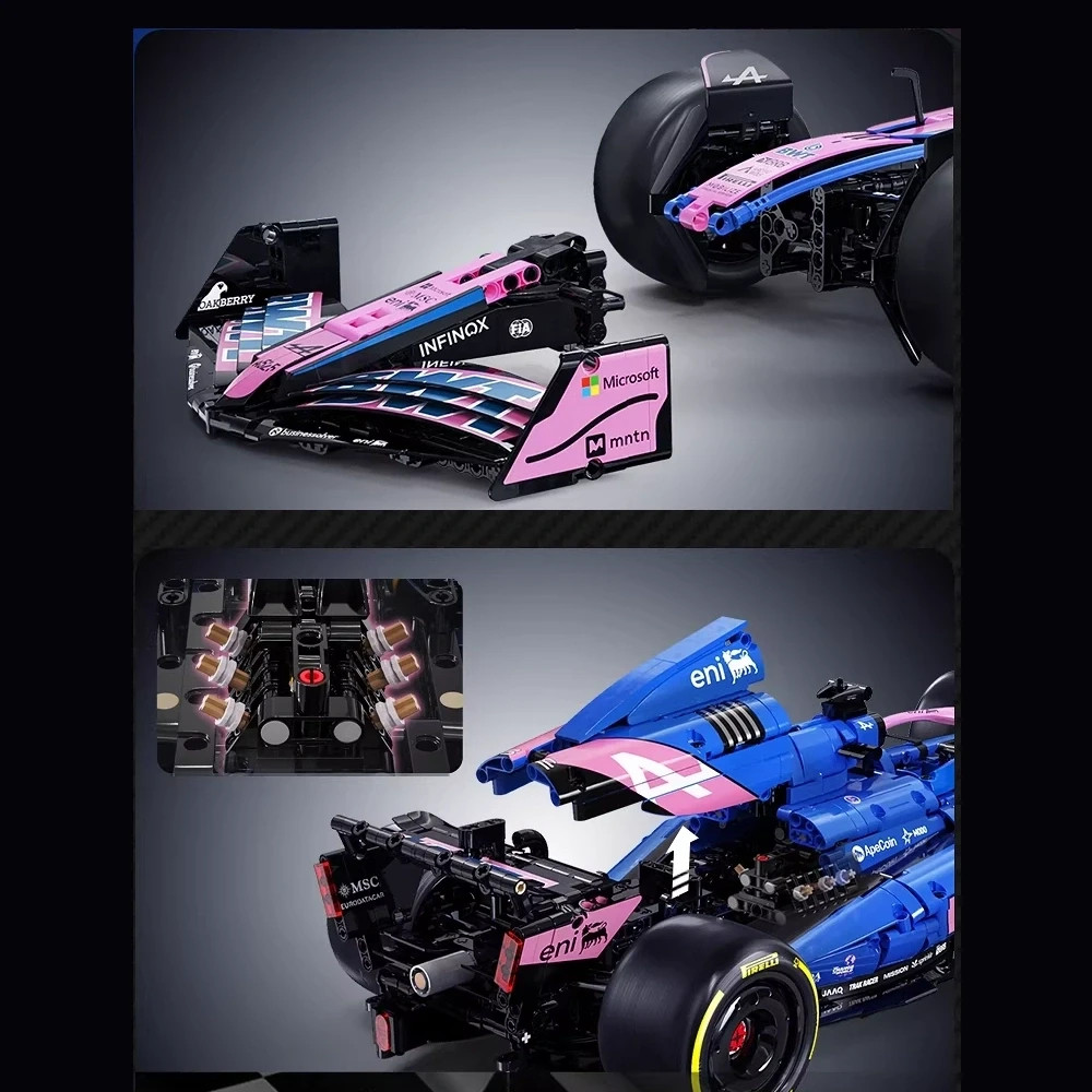 CaDA C64012 BWT ALpine Formula One Team A525 education building block sets toy