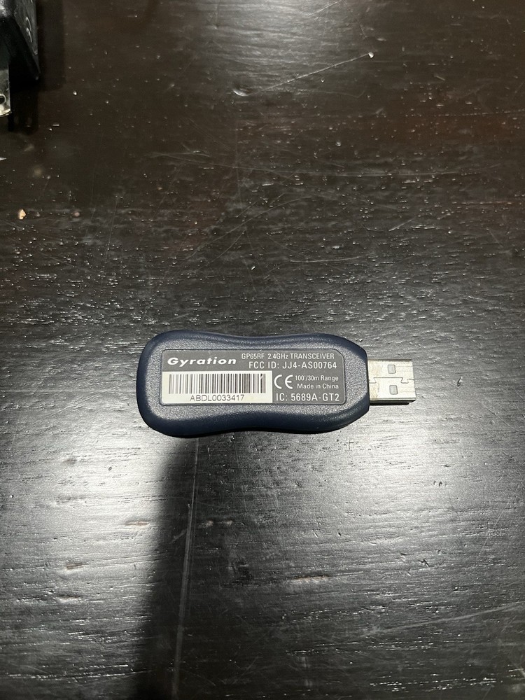 Gyration Mouse GP65M, GP65FK keyboard