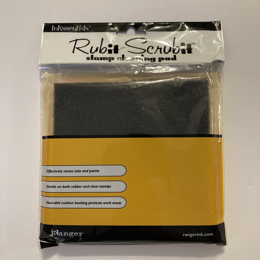 Stamp Cleaning Pad Inkssentials Rub It Scrub It Ranger