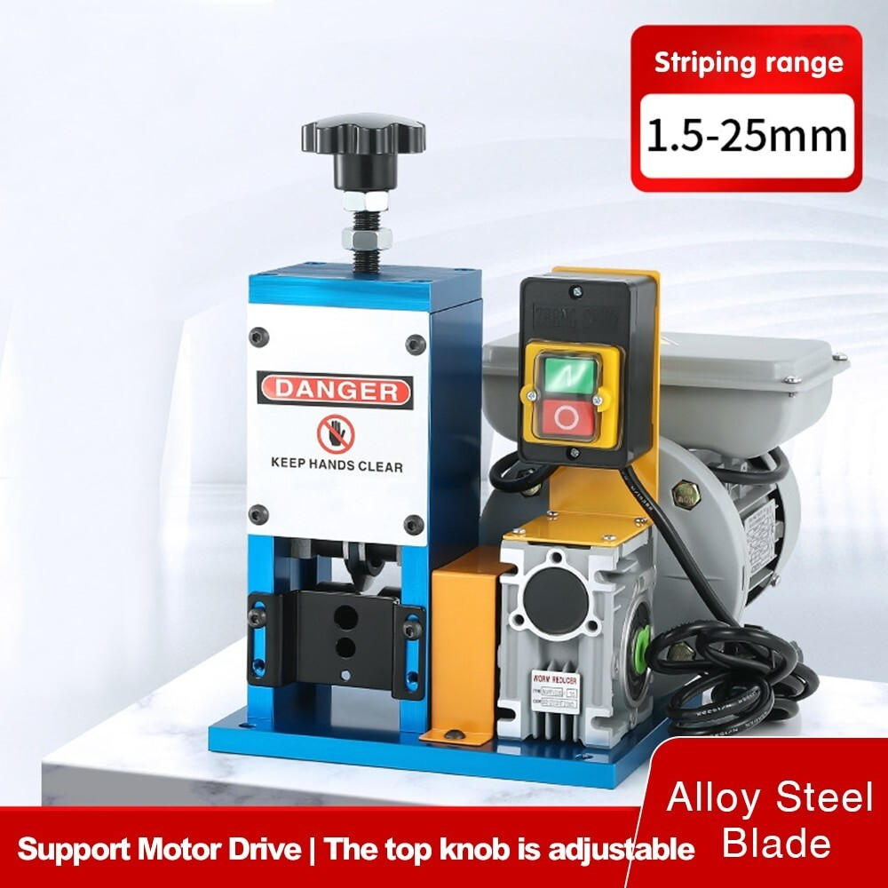 Automatic Scrap Cable Stripper Electric Wire Stripping Machine Copper Recycling