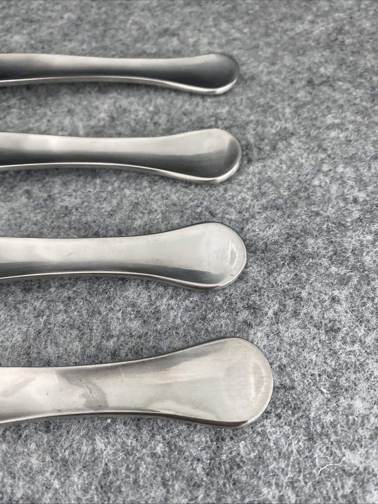 4 Retroneu 18/10 Stainless SILHOUETTE Flatware Dinner Spoon Flatware