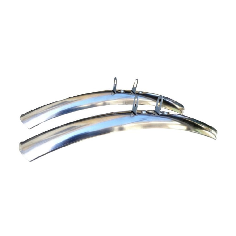 1 Pair Front Rear Mudguards 27inch Adjustable Easy to Install Practical