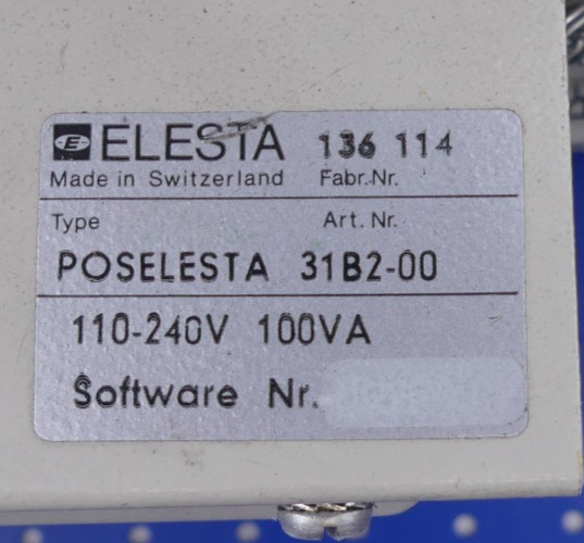 Elesta Poselesta 31B2-00 Digital Dance