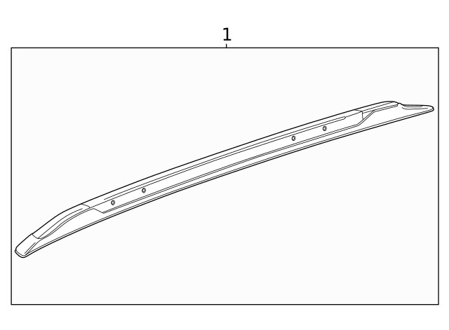 Genuine GM Side Rail 42880670