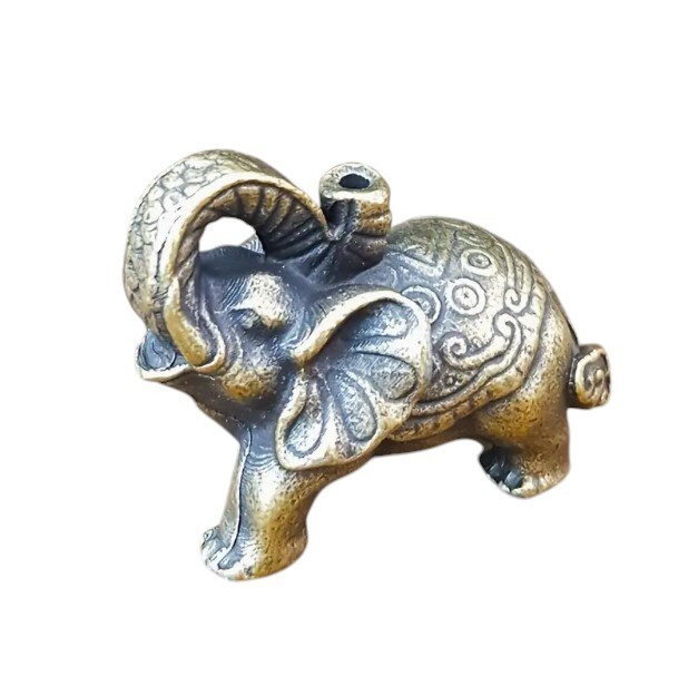 Alloy Mini Elephant Incense Holder  - New