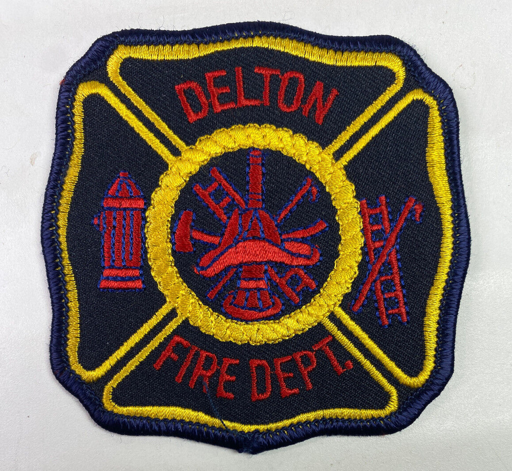 3.25" Delton Fire Wisconsin WI Patch