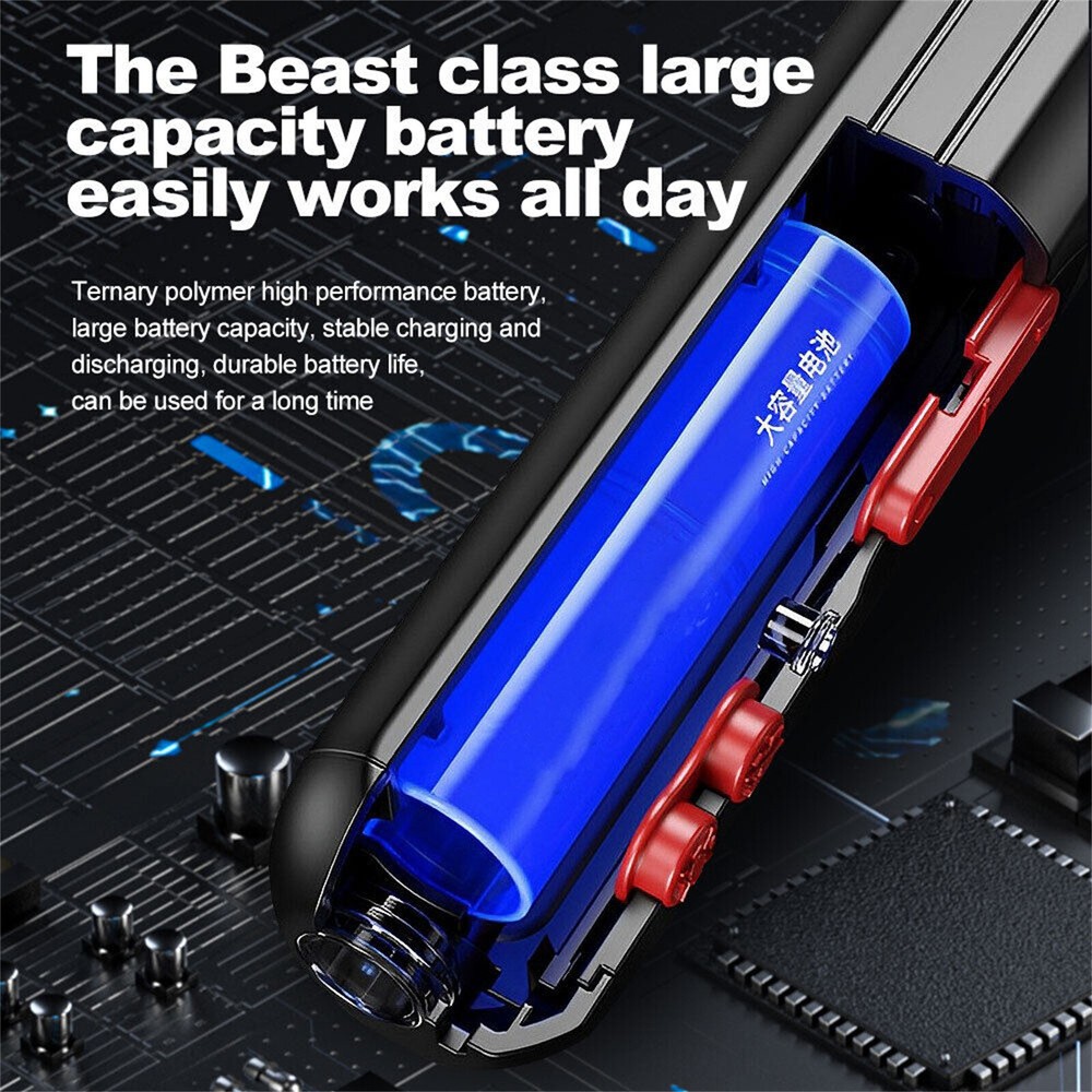 USB Rechargeable Mini Cordless Electric Screwdriver Drill Bits Power Tool Set