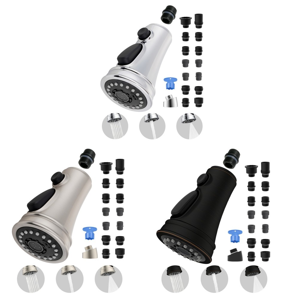 Pull Down Spray Head Kitchen Faucet Sprayer Nozzle For Moen, Delta, Kohler