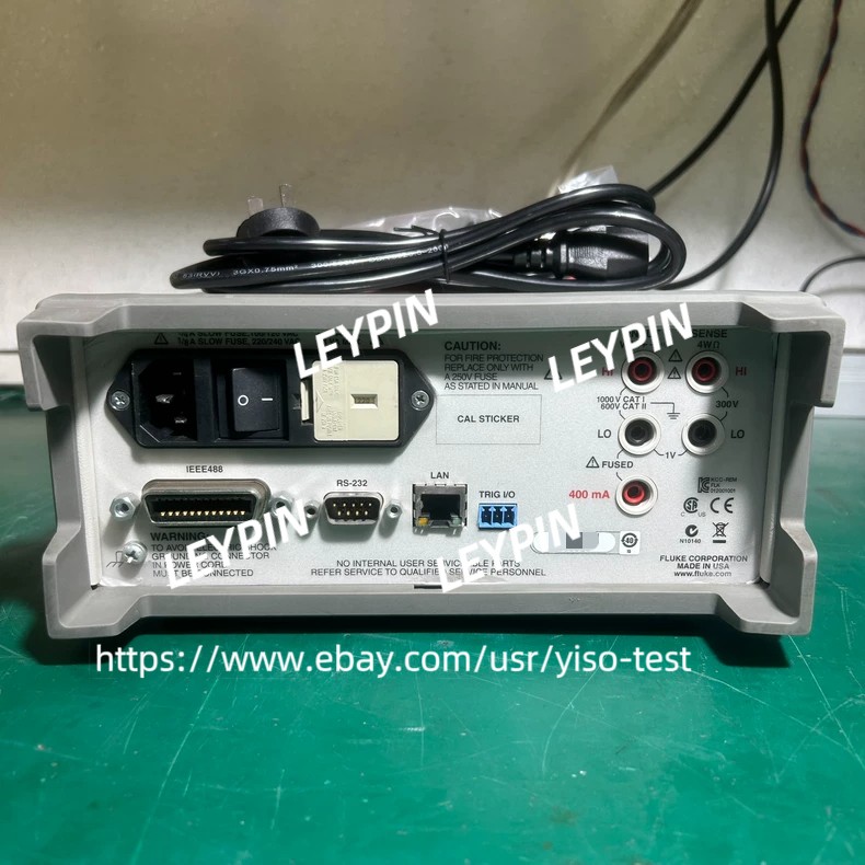 Fluke 8845A Digital Multimeter 6.5 Digit Precision Multimeter #Good function /