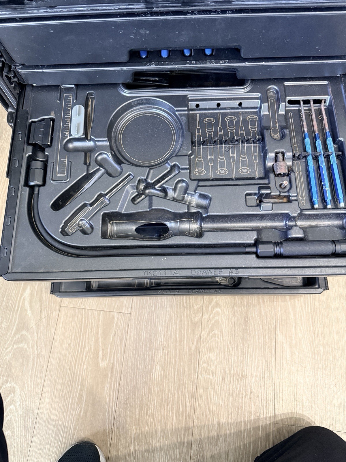 Snap-On Tools mobile tool kit small arms mobile TK-211A snap on Blue Point