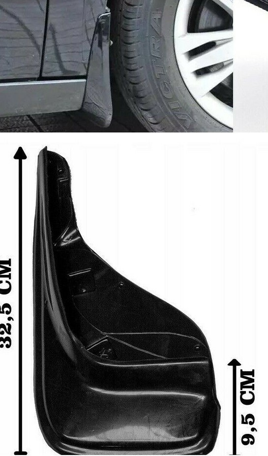 2x Front Mud Flaps Splash Guards for Chevrolet Alero - Avalanche