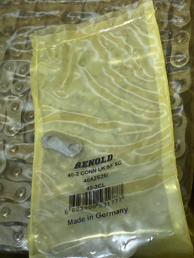 Renold 40A2X10FT Roller Chain 40-2 Riveted 10ft