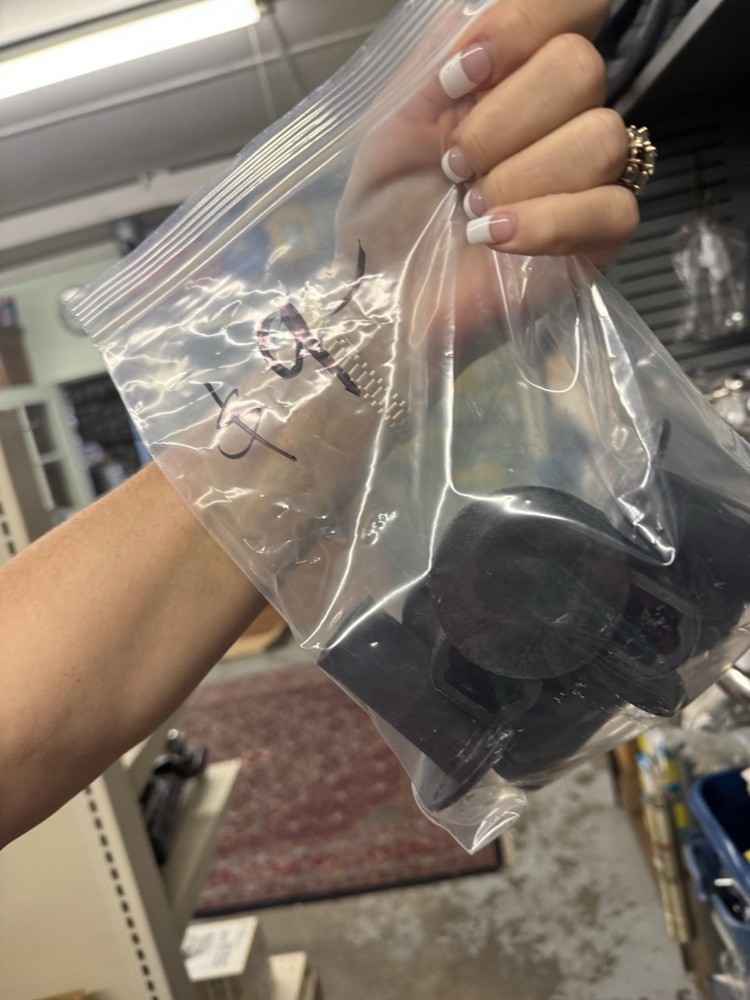 Loadrite Trailer Wobble Roller Bushing W/ Hole Black