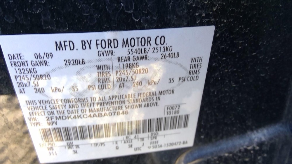 Used A/C Selector Switch fits: 2010 Ford Edge Main AC automatic control dual zon