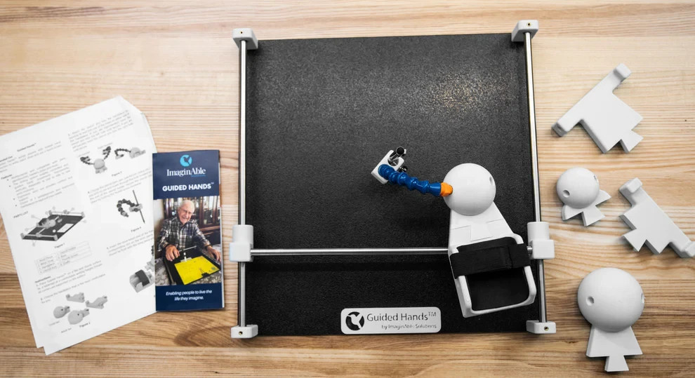 ImaginAble Solutions Guided Hands® Assistive Device - NEW - Bundle w/4 Handpiece