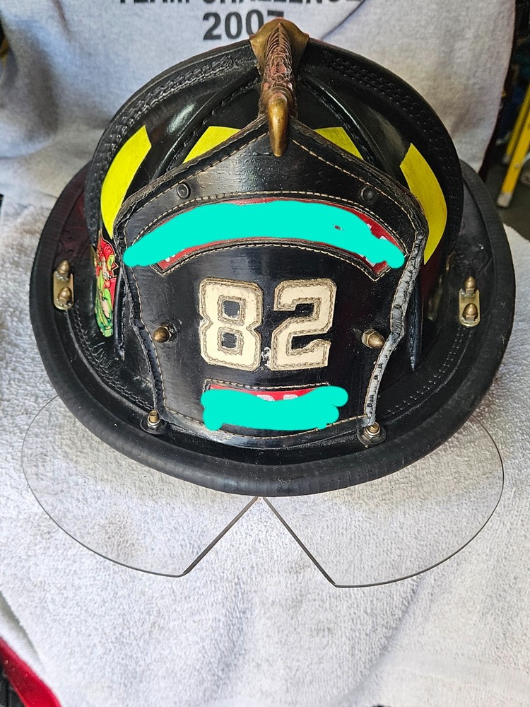 Used 2012 American Heritage Fire Fighting Helmet